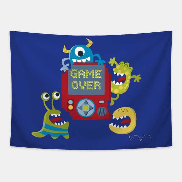 Game over Tapestry by JoanaJuheLaju1