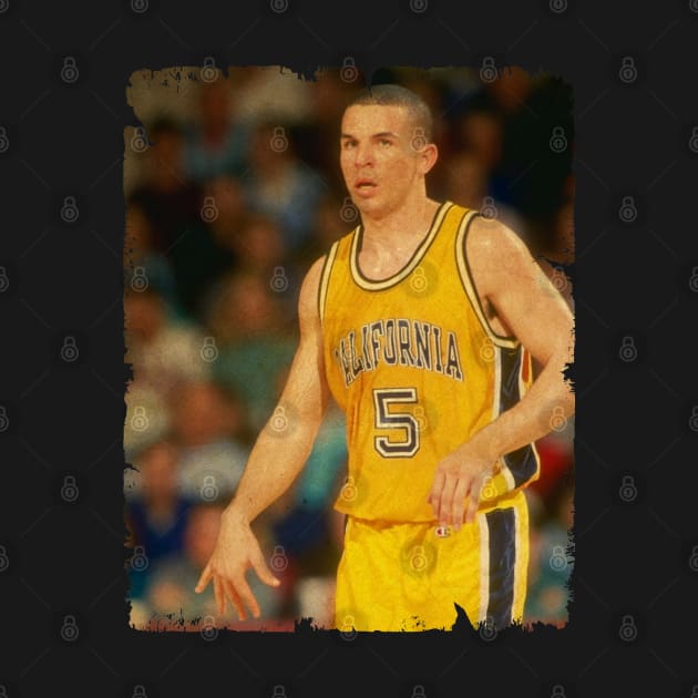 Jason Kidd - Vintage Design Of Basketball by JULIAN AKBAR PROJECT