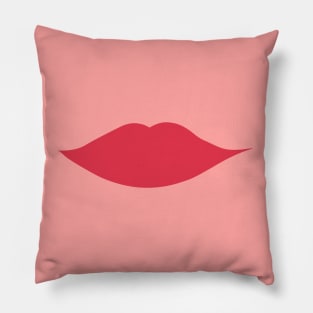 Red lips Pillow