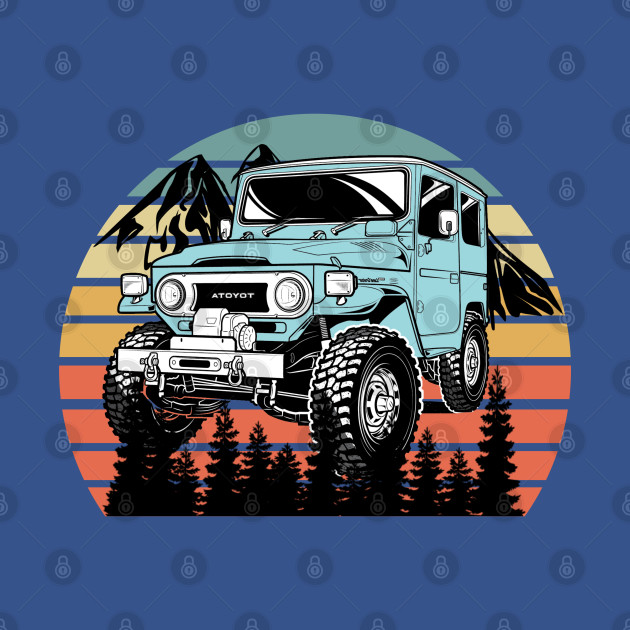 Disover Toyota Land Cruiser - Toyota Land Cruiser - T-Shirt