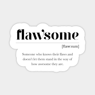 Flawsome - Definition Magnet