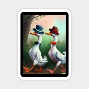 Two ducks Magnet