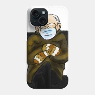 Bernie's Mittens Phone Case