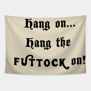 Hang on... hang the futtock on! Tapestry