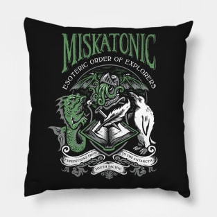 Miskatonic esoteric Order of Explorers Pillow