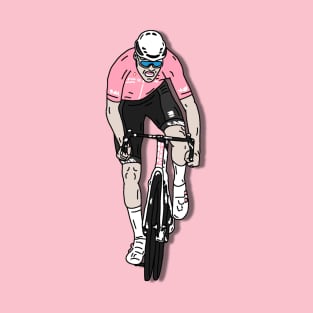 Mathieu van der Poel Giro 2022 (Maglia Rosa Version) T-Shirt