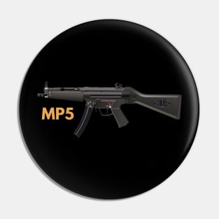 MP5 Submachine Gun Pin