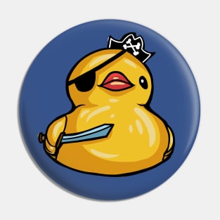 Pirate Rubber Ducky Pin