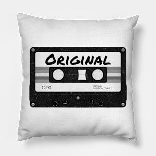 Retro 80s Music Original Mixtape Pillow