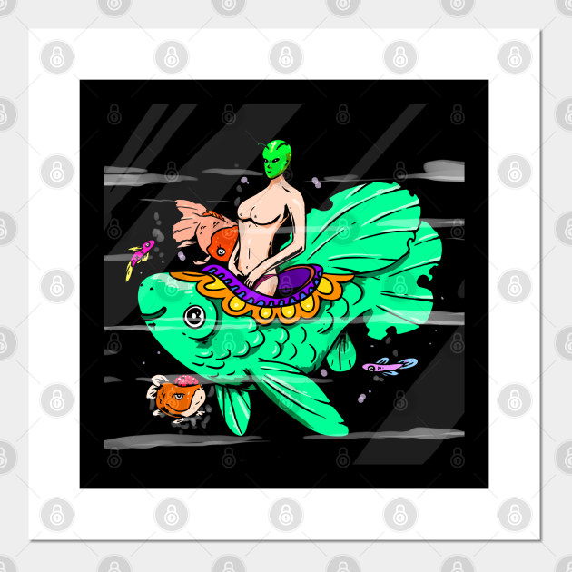 alien masked fish queen - Alien - Posters and Art Prints | TeePublic alien masked fish queen - Alien - Posters and Art Prints | TeePublic