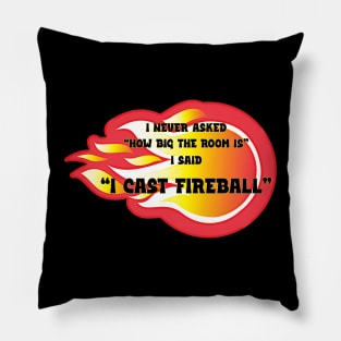 Cast Fireball! Pillow