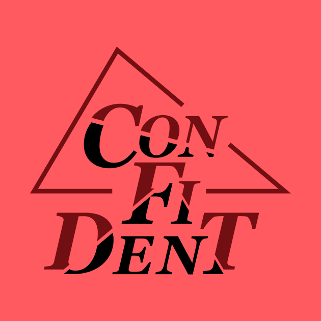 Confident | Geometric and Modern Typographic Design by iamKaye