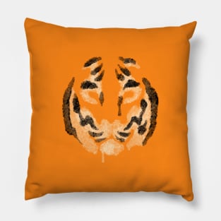 Dripping Tiger PAINT Pillow