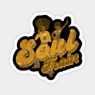 VINTAGE SOUL TRAIN DANCING VECTOR Magnet