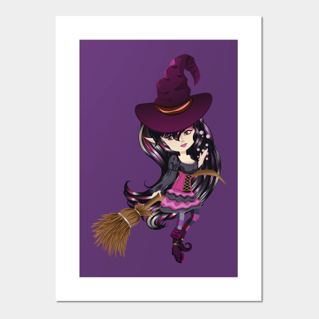 Cute Anime Witch Witch Posters And Art Prints Teepublic