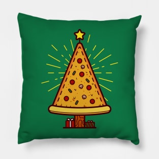 Christmas Tree Pizza Pillow