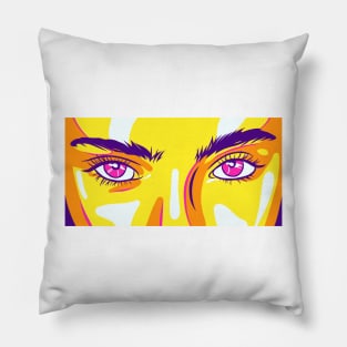 Beautiful Eyes Line of Sight Pillow