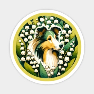 Lily of the Collie Magnet