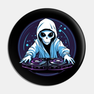 DJ Grim Reaper Pin