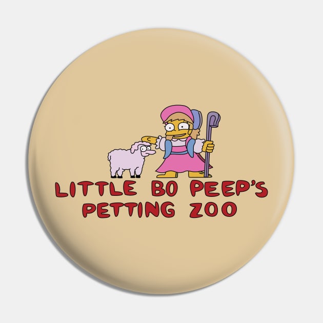 Little Bo Peeo's Petting Zoo Pin by saintpetty