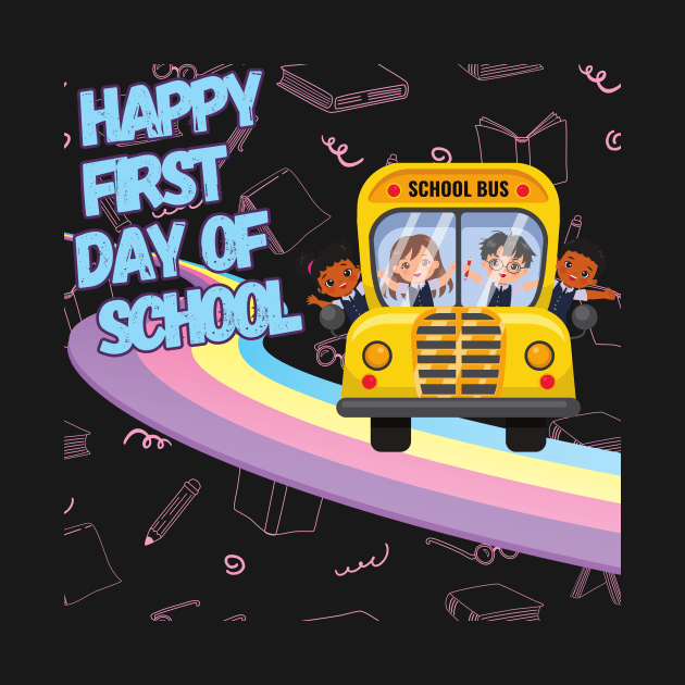 Happy first day of school by Olivka Maestro