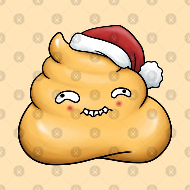 Christmas Poop Santa by Takeda_Art