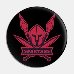 Spartans Pin