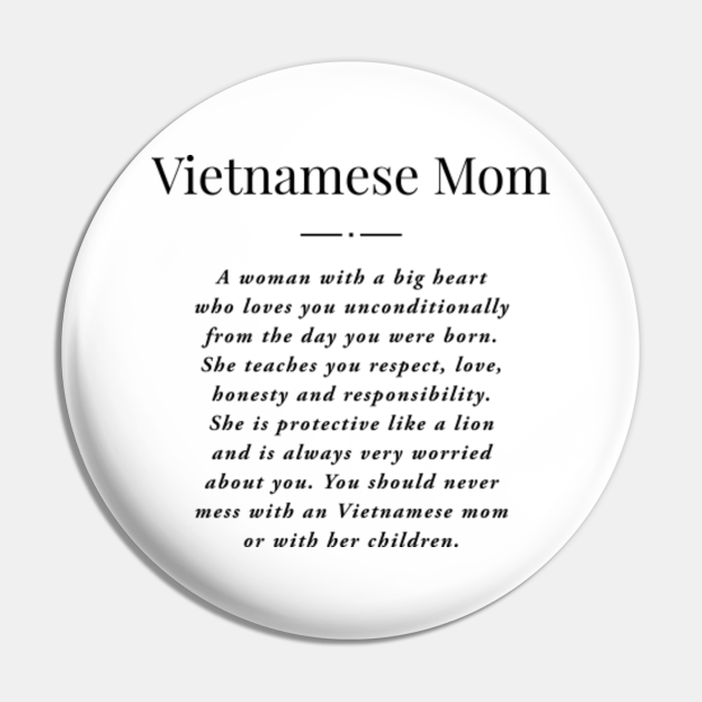 Vietnamese Mom definition, Vietnamese Mother Quote, Mama saying