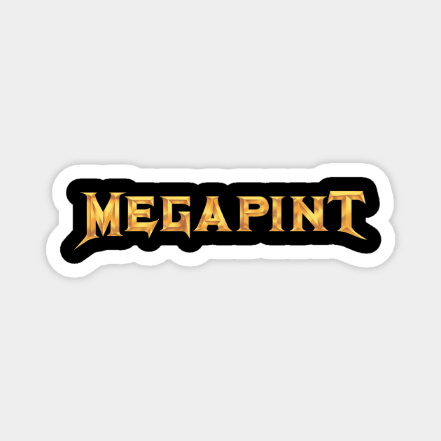 Megapint Magnet by Tameink