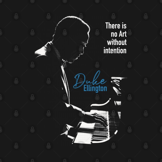 Duke Ellington silhouette by BAJAJU