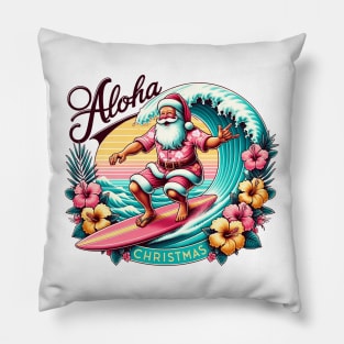 Hawaiian Santa Pillow