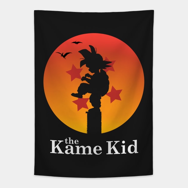 The Kame Kid Tapestry by DrMonekers