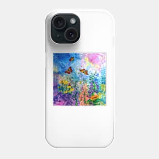 Butterfly Garden (Square) Phone Case