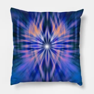 star burst of color Pillow