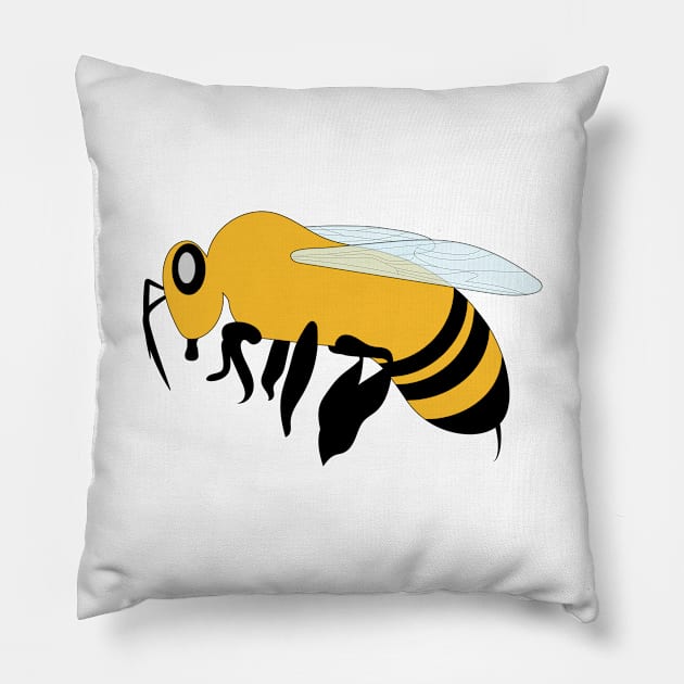 Bee Pillow by InskiyStyle