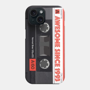 Classic Cassette Tape Mixtape - Awesome Since 1993 Birthday Gift Phone Case