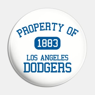 Property of Los Angeles Dodgers Pin