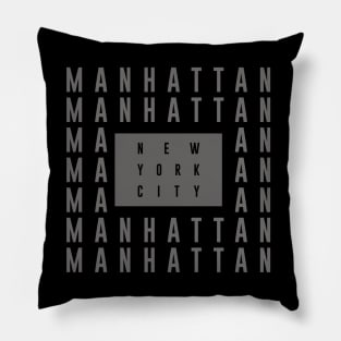 Manhattan - New York Pillow