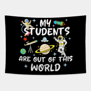 My Students Are Out Of This World 100 Days Of School Teacher Tapestry