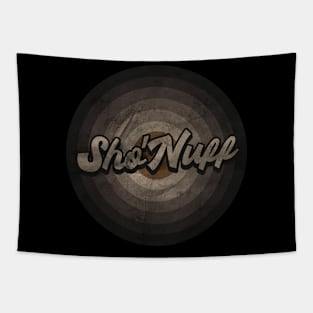 RETRO BLACK WHITE -Sho'nuff Tapestry