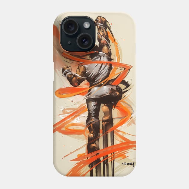 Power Uppercut Phone Case by ghori