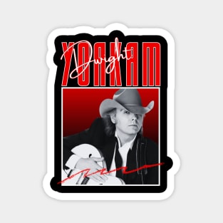 Dwight yoakam///original retro Magnet