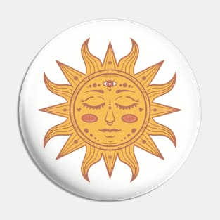 The Sun - Color Pin