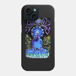 Buddha sitting under a Banyan tree II Phone Case