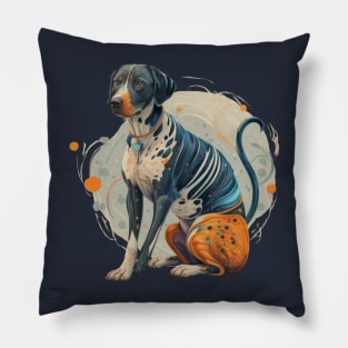 german short haired pointer se Pillow