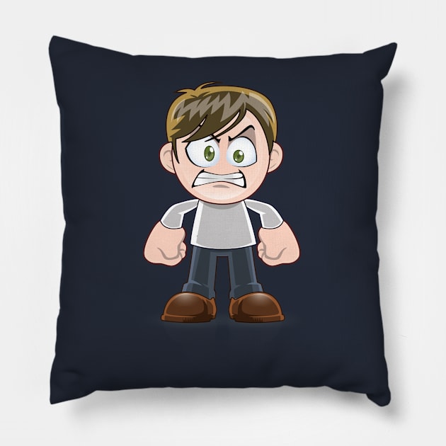 Copy of the cute boy Pillow by EDSERVICES