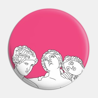 Greek Girl Gang Pin