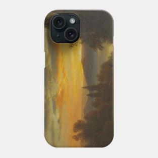 On the Hudson River Near Irvington by Albert Bierstadt Phone Case