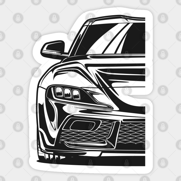 Toyota Supra Mk5 Toyota Supra Aufkleber Teepublic De