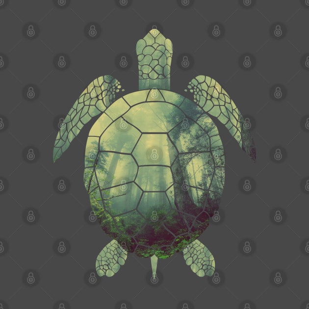 forest turtle by ElectricPeacock